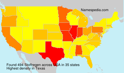 Surname Stoffregen in USA Surname Stoffregen in USA