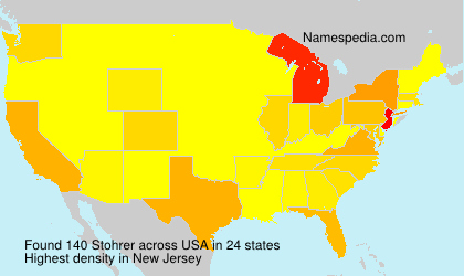 Surname Stohrer in USA Surname Stohrer in USA