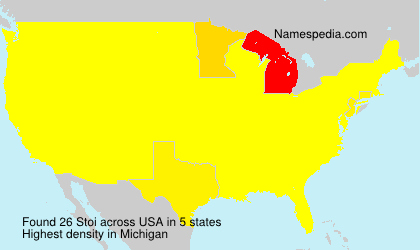 Surname Stoi in USA Surname Stoi in USA