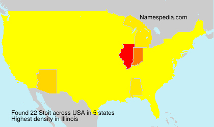 Surname Stoit in USA Surname Stoit in USA