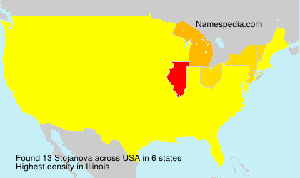 Surname Stojanova in USA Surname Stojanova in USA