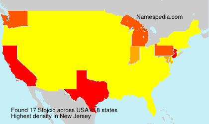 Surname Stojcic in USA Surname Stojcic in USA