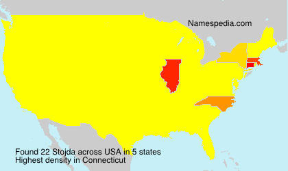 Surname Stojda in USA Surname Stojda in USA