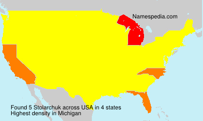Surname Stolarchuk in USA Surname Stolarchuk in USA