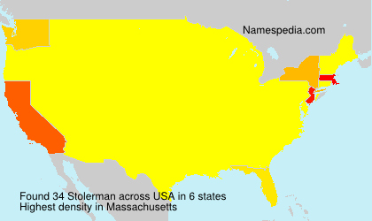 Surname Stolerman in USA Surname Stolerman in USA