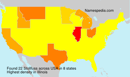 Surname Stollfuss in USA Surname Stollfuss in USA