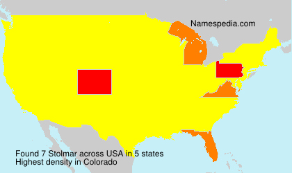 Surname Stolmar in USA Surname Stolmar in USA