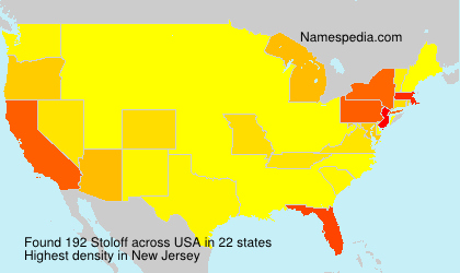 Surname Stoloff in USA Surname Stoloff in USA