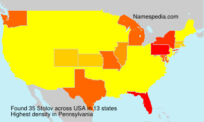 Surname Stolov in USA Surname Stolov in USA