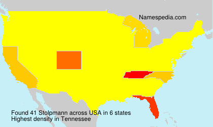 Surname Stolpmann in USA Surname Stolpmann in USA