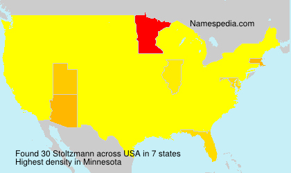 Surname Stoltzmann in USA Surname Stoltzmann in USA