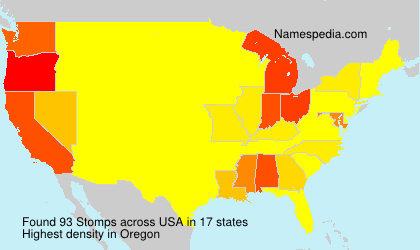 Surname Stomps in USA Surname Stomps in USA