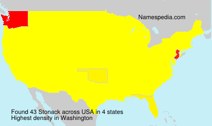 Surname Stonack in USA Surname Stonack in USA