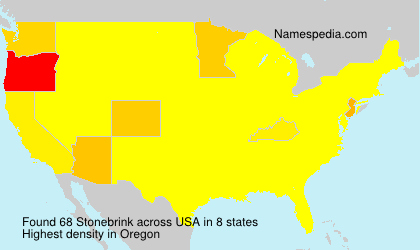 Surname Stonebrink in USA Surname Stonebrink in USA