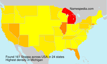 Surname Stoppa in USA Surname Stoppa in USA