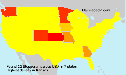 Surname Stopperan in USA Surname Stopperan in USA