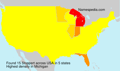 Surname Stoppert in USA Surname Stoppert in USA