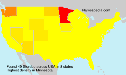 Surname Storebo in USA Surname Storebo in USA