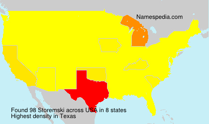 Surname Storemski in USA Surname Storemski in USA