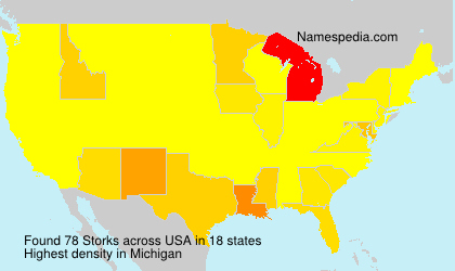 Surname Storks in USA Surname Storks in USA
