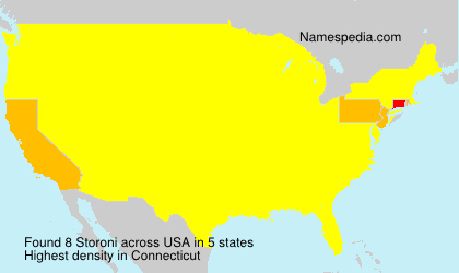Surname Storoni in USA Surname Storoni in USA