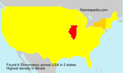 Surname Storonowicz in USA Surname Storonowicz in USA