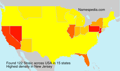 Surname Stosic in USA Surname Stosic in USA