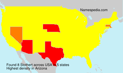 Surname Stothert in USA Surname Stothert in USA