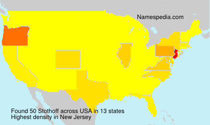 Surname Stothoff in USA Surname Stothoff in USA