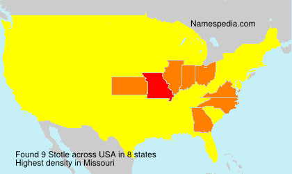 Surname Stotle in USA Surname Stotle in USA