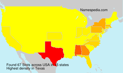 Surname Stots in USA Surname Stots in USA