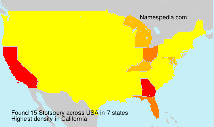 Surname Stotsbery in USA Surname Stotsbery in USA