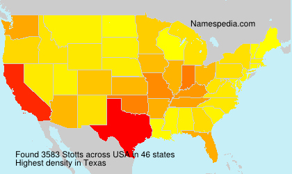 Surname Stotts in USA Surname Stotts in USA