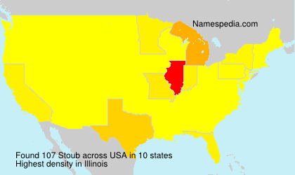 Surname Stoub in USA Surname Stoub in USA