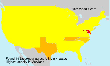 Surname Stovenour in USA Surname Stovenour in USA