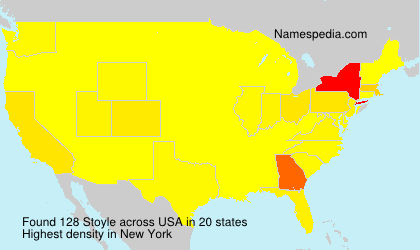 Surname Stoyle in USA Surname Stoyle in USA
