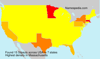 Surname Stpauls in USA Surname Stpauls in USA