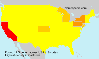 Surname Stpehen in USA Surname Stpehen in USA