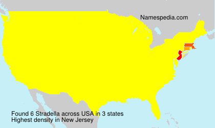 Surname Stradella in USA Surname Stradella in USA
