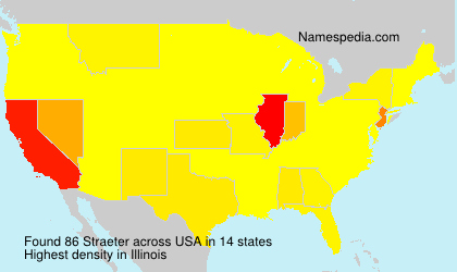 Surname Straeter in USA Surname Straeter in USA