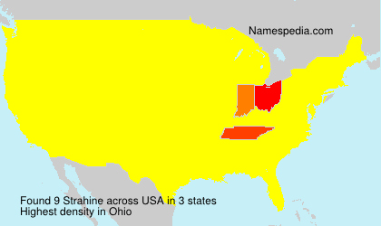 Surname Strahine in USA Surname Strahine in USA