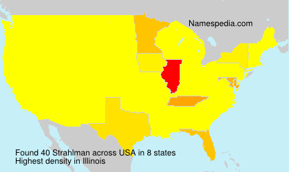 Surname Strahlman in USA Surname Strahlman in USA
