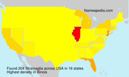 Surname Stramaglia in USA Surname Stramaglia in USA