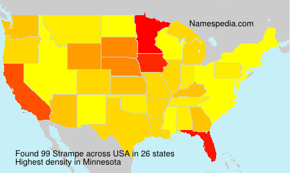 Surname Strampe in USA Surname Strampe in USA