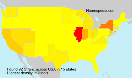 Surname Stranc in USA Surname Stranc in USA