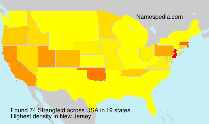 Surname Strangfeld in USA Surname Strangfeld in USA
