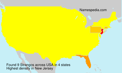 Surname Strangos in USA Surname Strangos in USA