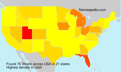 Surname Strank in USA Surname Strank in USA