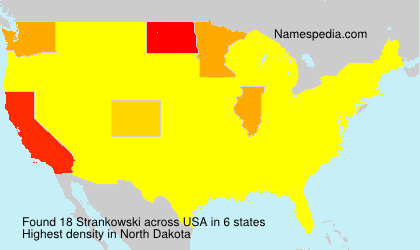 Surname Strankowski in USA Surname Strankowski in USA
