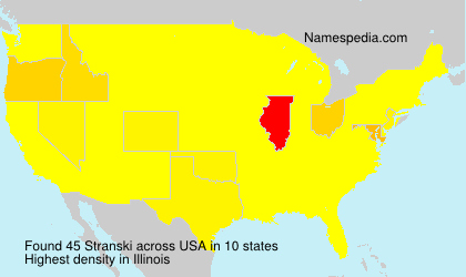 Surname Stranski in USA Surname Stranski in USA